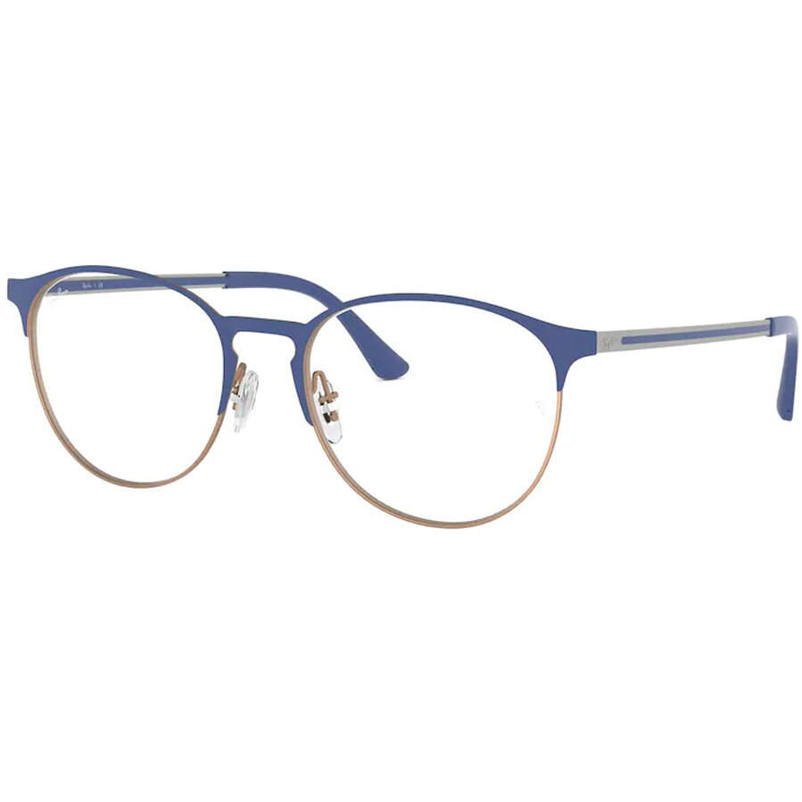 Rame ochelari de vedere unisex Ray-Ban RX6375 3053 Rotunde originale cu comanda online