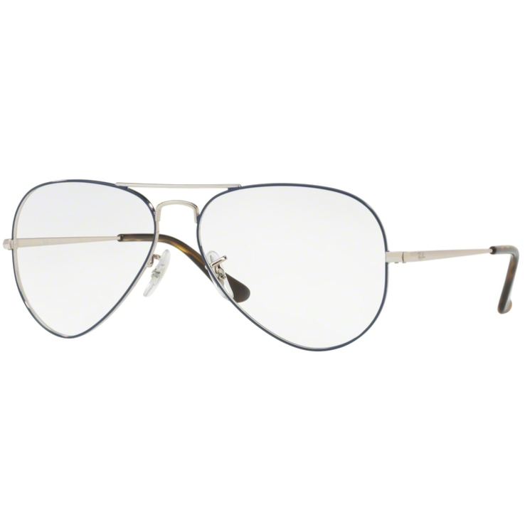 Rame ochelari de vedere unisex Ray-Ban RX6489 2970 Pilot originale cu comanda online