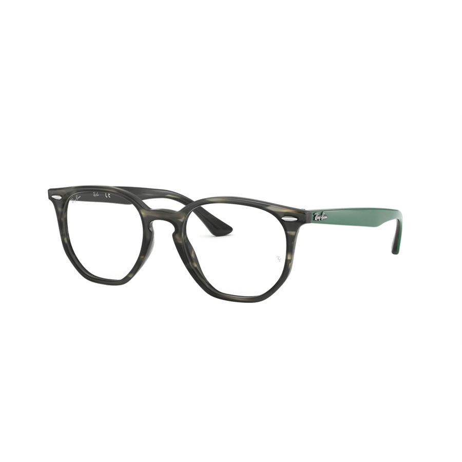 Rame ochelari de vedere unisex Ray-Ban RX7151 5800 Rotunde originale cu comanda online