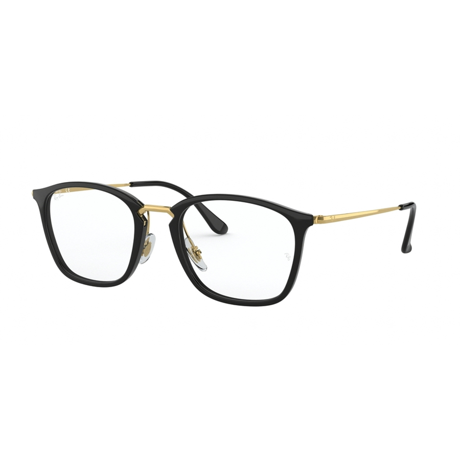 Rame ochelari de vedere unisex Ray-Ban RX7164 2000 Patrate originale cu comanda online