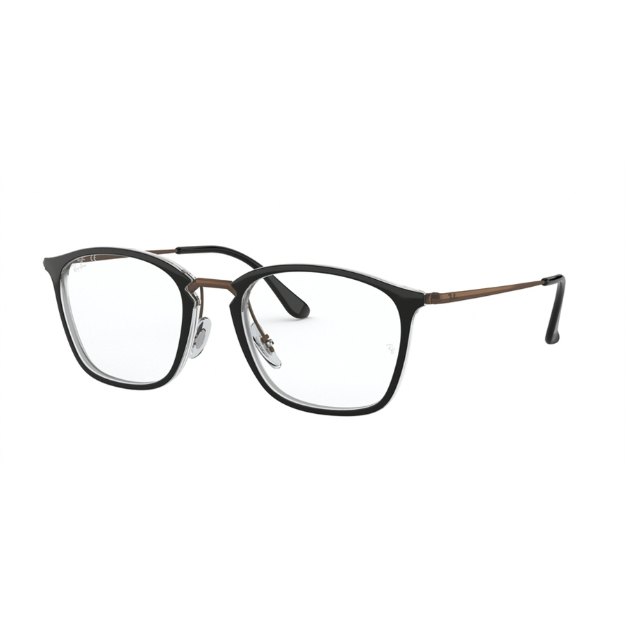 Rame ochelari de vedere unisex Ray-Ban RX7164 5882 Patrate originale cu comanda online