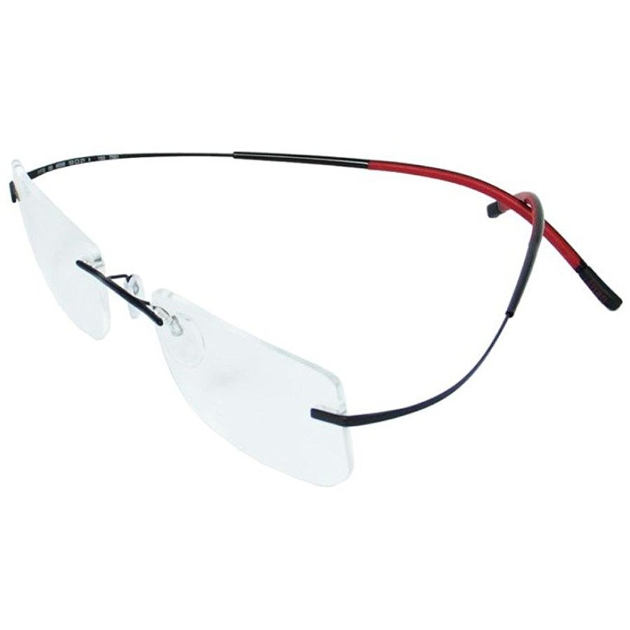 Rame ochelari de vedere unisex Silhouette 7581/50 6058 Rectangulare originale cu comanda online