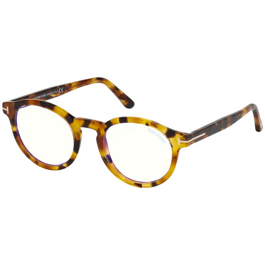 Rame ochelari de vedere unisex Tom Ford FT5529-B 056 Rotunde originale cu comanda online