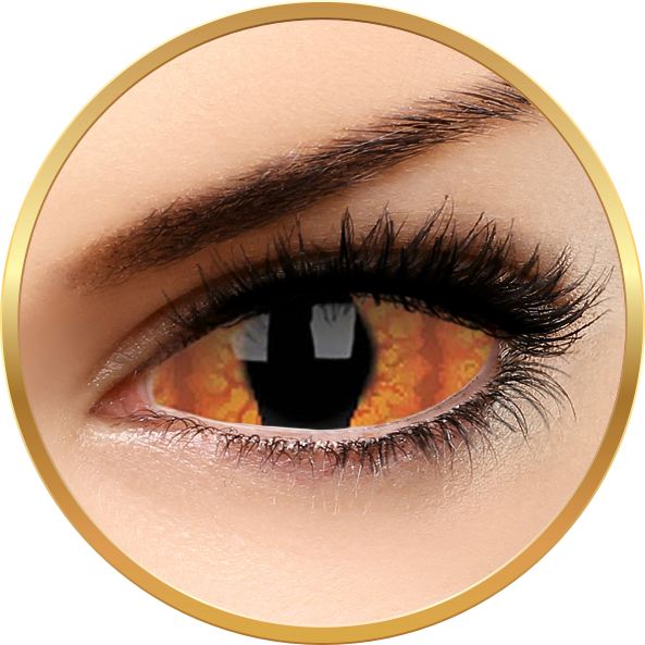 Sclera Shadowcat – lentile de contact colorate negre anuale – 185 purtari (2 lentile/cutie) brand ColourVUE cu comanda online