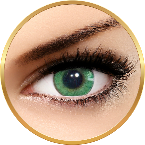 Solotica Natural Colors Verde – lentile de contact colorate verde intens anuale – 365 purtari (2 lentile/cutie) brand Solotica cu comanda online