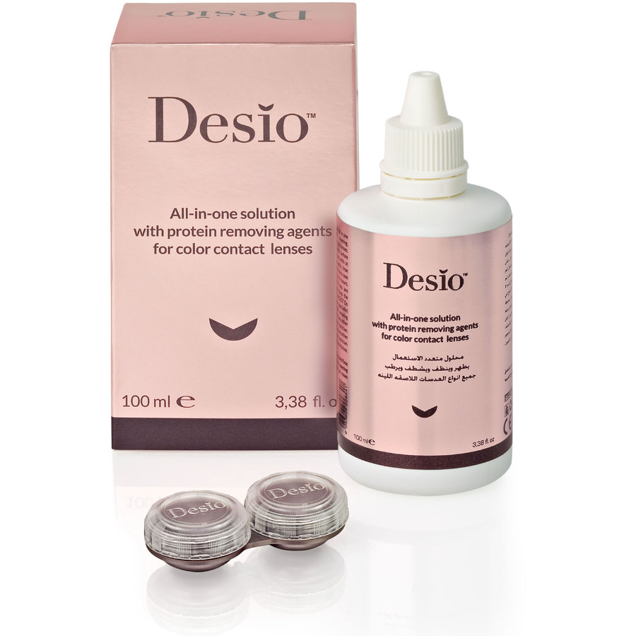 Solutie de curatare si intretinere lentile de contact Desio All In One 100 ml marca Desio cu comanda online